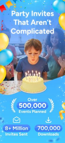 Создатель Приглашений Invitd для iOS — скриншот 1