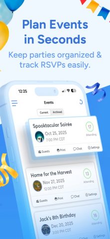 Создатель Приглашений Invitd для iOS — скриншот 2