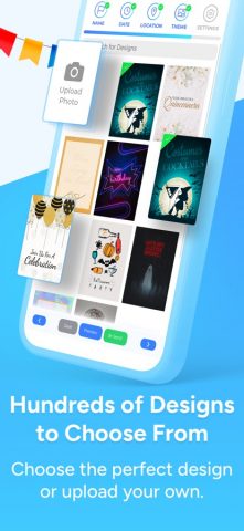 Создатель Приглашений Invitd для iOS — скриншот 3