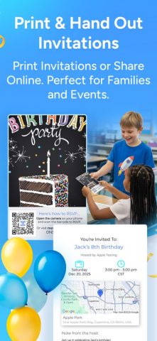 Создатель Приглашений Invitd для iOS — скриншот 5