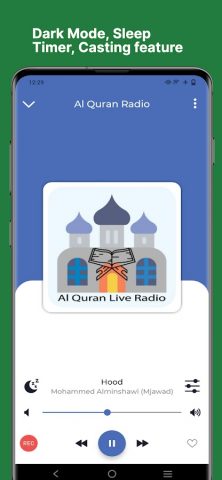 Islamic Songs & Nasheed Radio для Android — скриншот 4