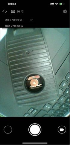 Jcam для Android — скриншот 2