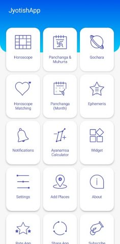 JyotishApp — Astrology Jyotish — скриншот 1
