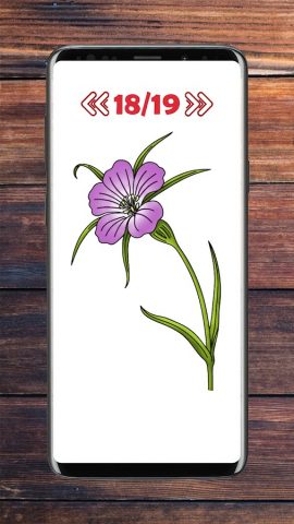 Как Нарисовать Розу для Android — скриншот 3