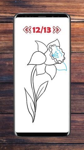 Как Нарисовать Розу для Android — скриншот 4