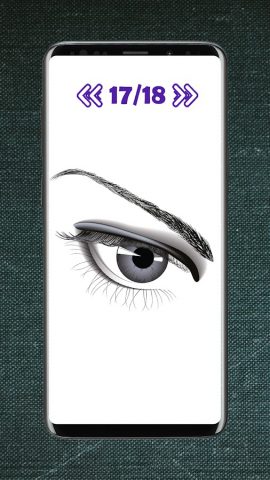 Как Рисовать Глаза для Android — скриншот 4
