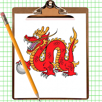 Как нарисовать дракона для Android