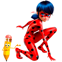 Как нарисовать леди баг для Android