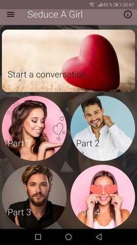 Как понравиться девушке для Android — скриншот 1