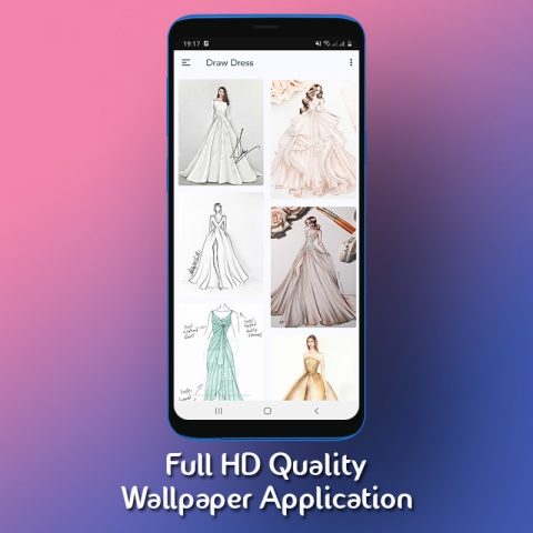 Как рисовать платья для Android — скриншот 1