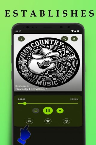 Кантри-музыка Рингтоны для Android — скриншот 2