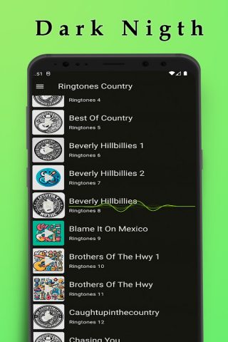 Кантри-музыка Рингтоны для Android — скриншот 4