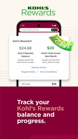 Kohl’s — Shopping & More для Android — скриншот 3