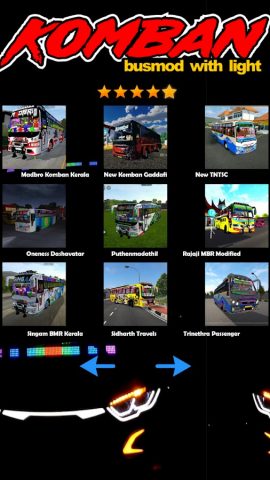 Komban Bus Mod Light для Android — скриншот 4