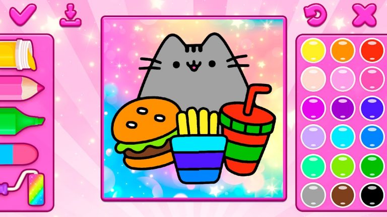 Котики Раскраска для Детей для Android — скриншот 4