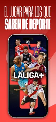 LALIGA+ Deportes en Directo для iOS — скриншот 1