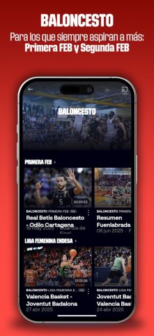 LALIGA+ Deportes en Directo для iOS — скриншот 4