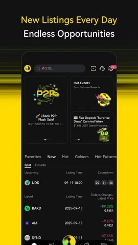 LBank — Buy Bitcoin & Crypto для Android — скриншот 2