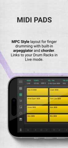 LK — Ableton & Midi Controller для iOS — скриншот 4