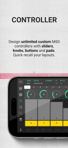 LK — Ableton & Midi Controller для Android — скриншот 5