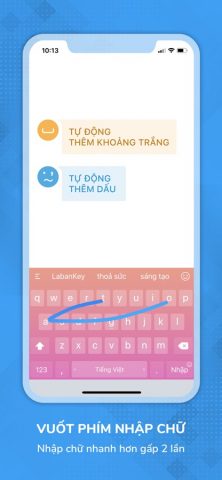 Laban Key: Gõ tiếng Việt для iOS — скриншот 1