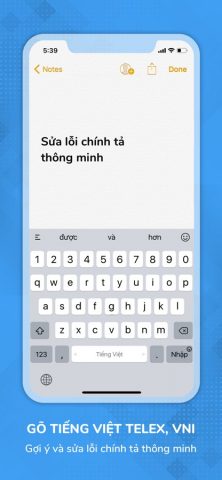 Laban Key: Gõ tiếng Việt для iOS — скриншот 4