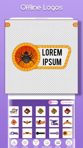 Label Maker | Creator & Design для Android — скриншот 3