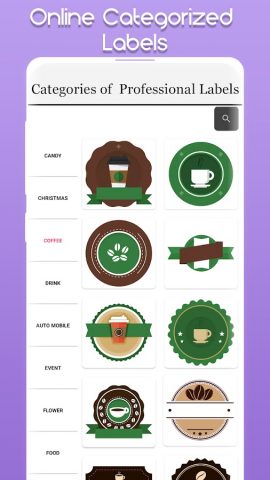 Label Maker | Creator & Design для Android — скриншот 4