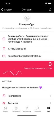 Lady Stretch для iOS — скриншот 5