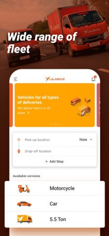 Lalamove — Fast & Affordable для iOS — скриншот 2