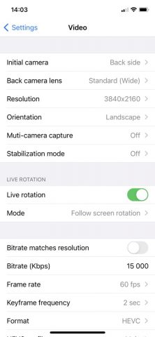 Larix Broadcaster: Live Stream для iOS — скриншот 5
