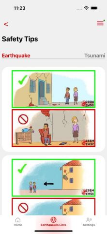 LastQuake для iOS — скриншот 5