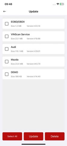 Launch AIOBD для iOS — скриншот 5