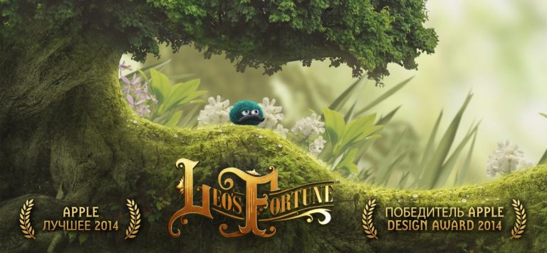 Leo’s Fortune для iOS — скриншот 1