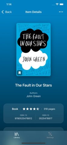 Libib для iOS — скриншот 4