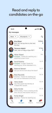 LinkedIn Recruiter для Android — скриншот 4