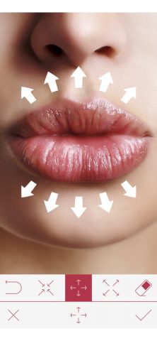 Lips Camera — Lips Photo Warp для iOS — скриншот 2