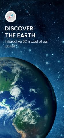 Live Earth Map 3D для iOS — скриншот 1