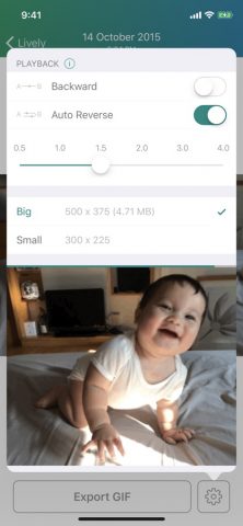 Lively — Photos to GIF для iOS — скриншот 3