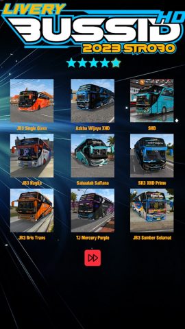 Livery Bussid HD Strobo для Android — скриншот 2