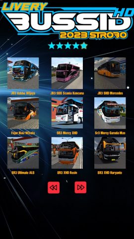Livery Bussid HD Strobo для Android — скриншот 4