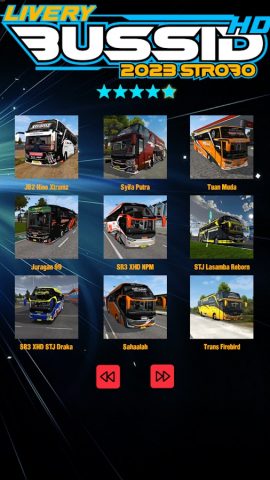 Livery Bussid HD Strobo для Android — скриншот 5