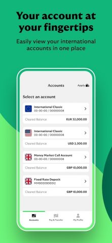 Lloyds Bank International для Android — скриншот 4