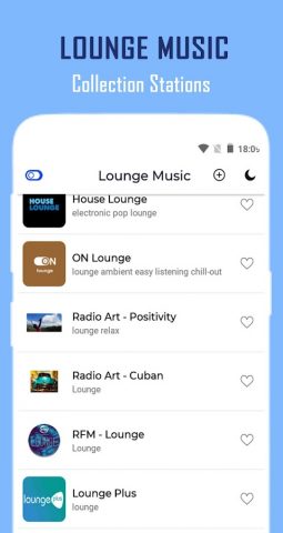 Lounge Music для Android — скриншот 1