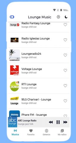 Lounge Music для Android — скриншот 2