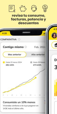MASMOVIL LUZ y GAS — Clientes для Android — скриншот 2