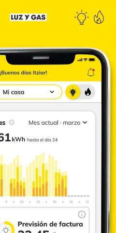 MASMOVIL LUZ y GAS — Clientes для Android — скриншот 3