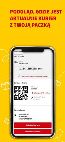 Mój DHL для Android — скриншот 2