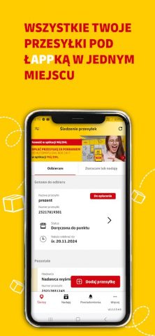 Mój DHL для Android — скриншот 4