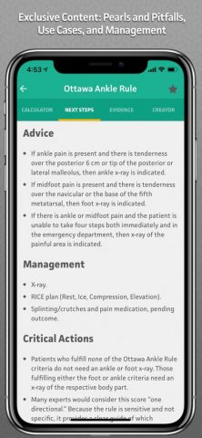 MDCalc Medical Calculator для iOS — скриншот 3